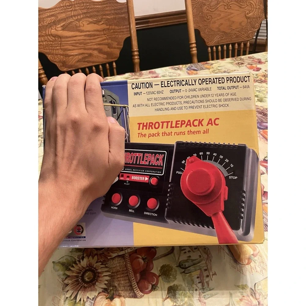 MRC Throttlepack AC 1301 Train Hobby Transformer with Manual and Original Box